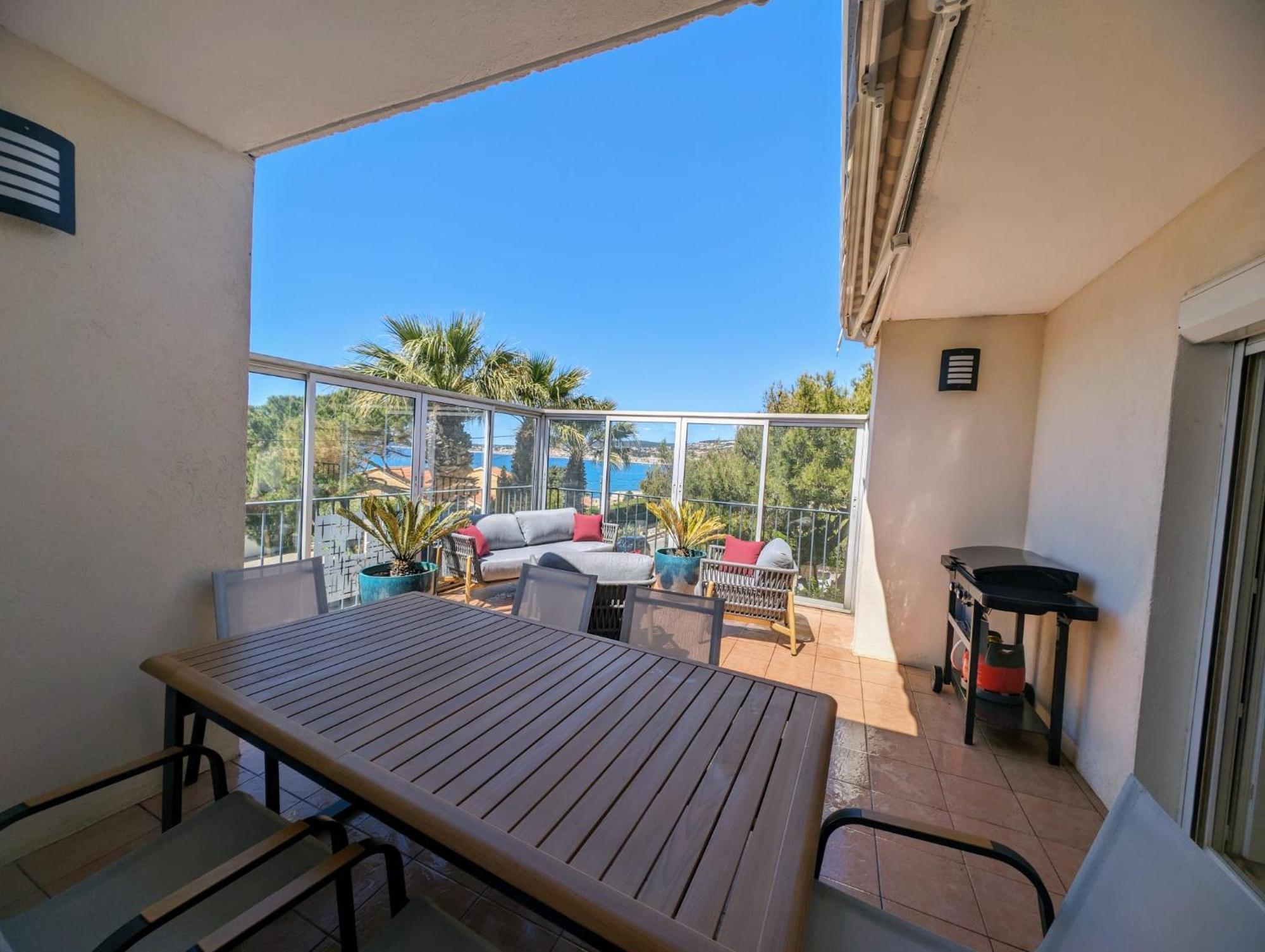 Vue Mer Grande Terrasse Plage A 2 Min A Pieds ซานารี-ซูร์-แมร์ ภายนอก รูปภาพ